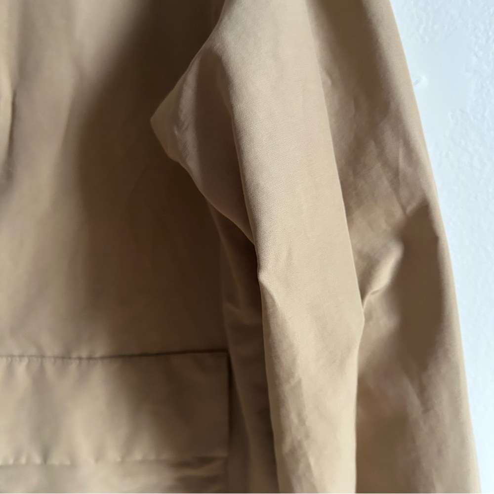 COS Sz S Tan Boxy Relaxed Full Zip Minimalist Neutral Jacket - Picture 8 of 13